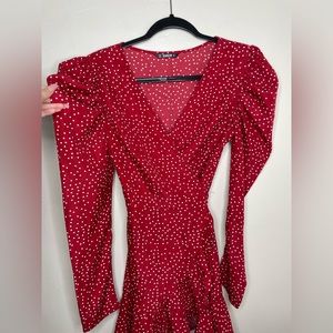 Red Country Dress